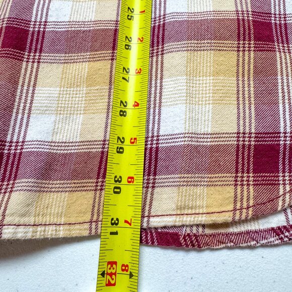 Florida State Seminoles Shirt Men XL Red Gold Plaid Flannel Columbia Outdoor FSU - Picture 12 of 13